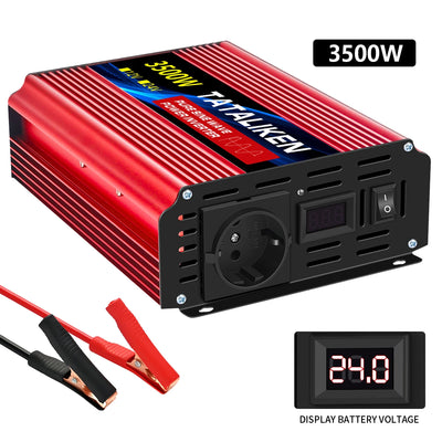 Convertisseur Solaire Onde Pure 12V 24V 220V