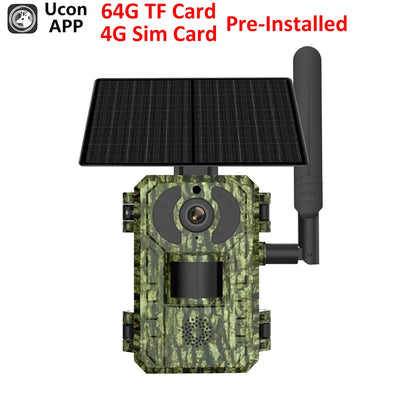 Caméra Solaire 4G de Chasse Vision Nocturne