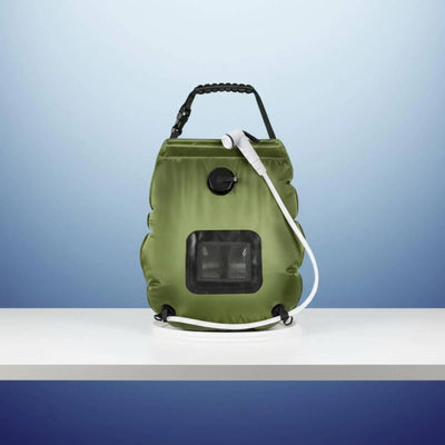 Sac de Douche Solaire 20 L avec Poche Filet