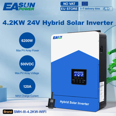 Onduleur Solaire Hybride 6,2 kW 48V Onde Pure
