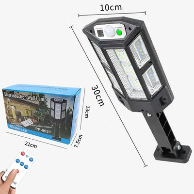 Projecteur Solaire Puissant Détecteur de Mouvement Extérieur