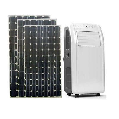 Climatiseur Solaire Portable 7000 à 12000 BTU AC DC