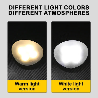 Lampe Solaire Décorative Extérieur Galet Lumineux de Jardin
