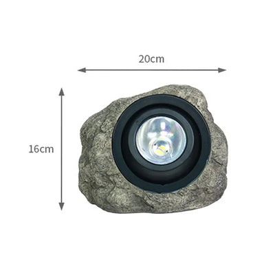 Lampe Solaire Décorative Pierre de Jardin Étanche - vue 8