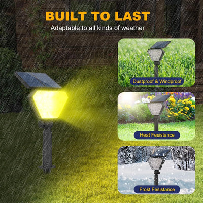 Projecteur Solaire RGB Arbre Couleur Changeante Jardin
