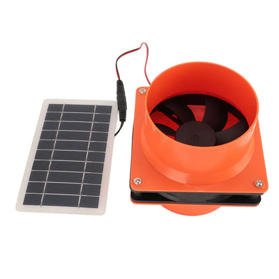 Extracteur Solaire 10W pour Serre et Poulailler