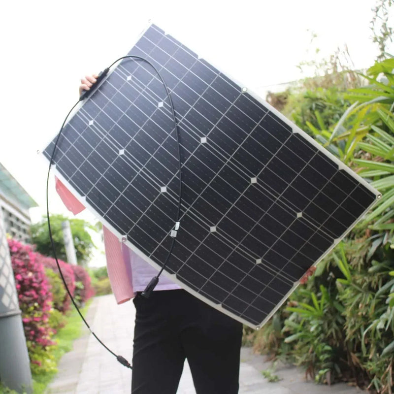 Panneau Solaire Flexible 100W à 600W Camping