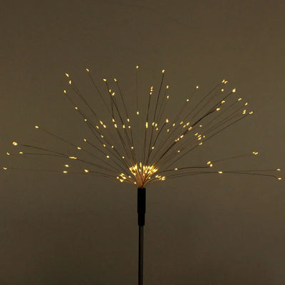 Guirlande Solaire Feu d'Artifice LED Étanche Décoration Jardin