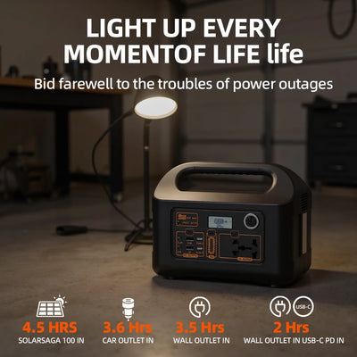 Station d'Énergie Solaire Portable 150W - vue 3