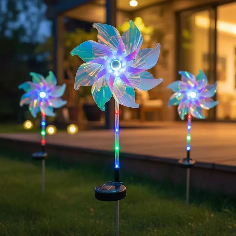 Lampe solaire pissenlit décorative pour jardin