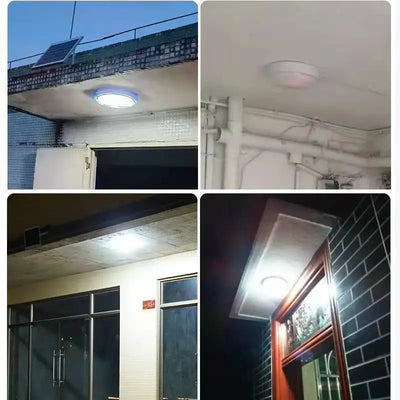 Lampe Solaire Intérieur Plafonnier Chambre Couloir avec Minuterie