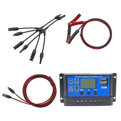 Régulateur de Charge Solaire PWM 12V/24V