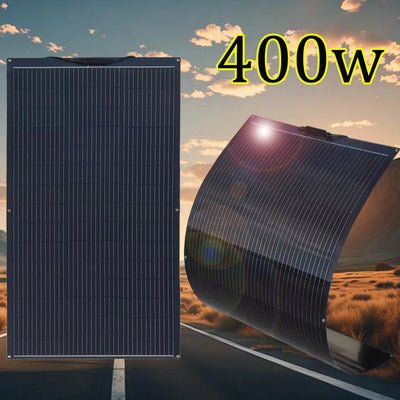 Panneau Solaire Flexible 12V ETFE et PET 95W à 400W