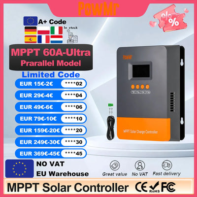 Régulateur de Charge Solaire MPPT 60A Plus