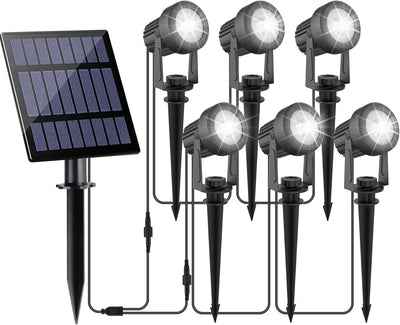 Projecteur Solaire LED Extérieur IP65 Applique Murale Jardin Paysage