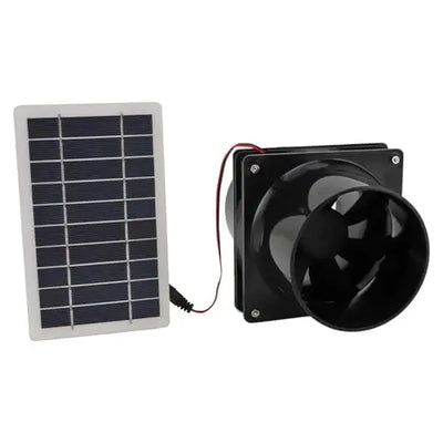 Extracteur Solaire 10W pour Serre et Poulailler