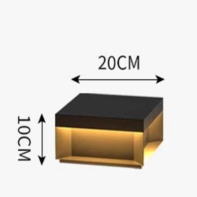Lampe Solaire de Pilier Moderne Étanche - vue 8