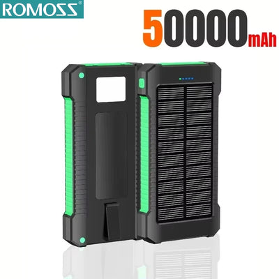 Power Bank Solaire 50000mAh Charge Super Rapide