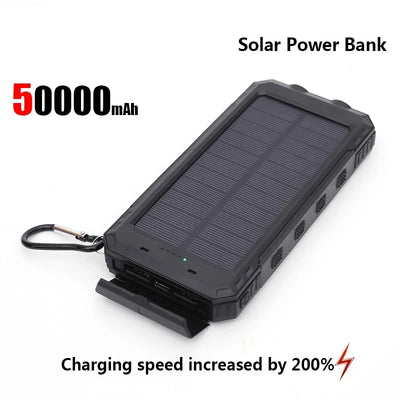 Chargeur Solaire 200000mAh Grande Capacité