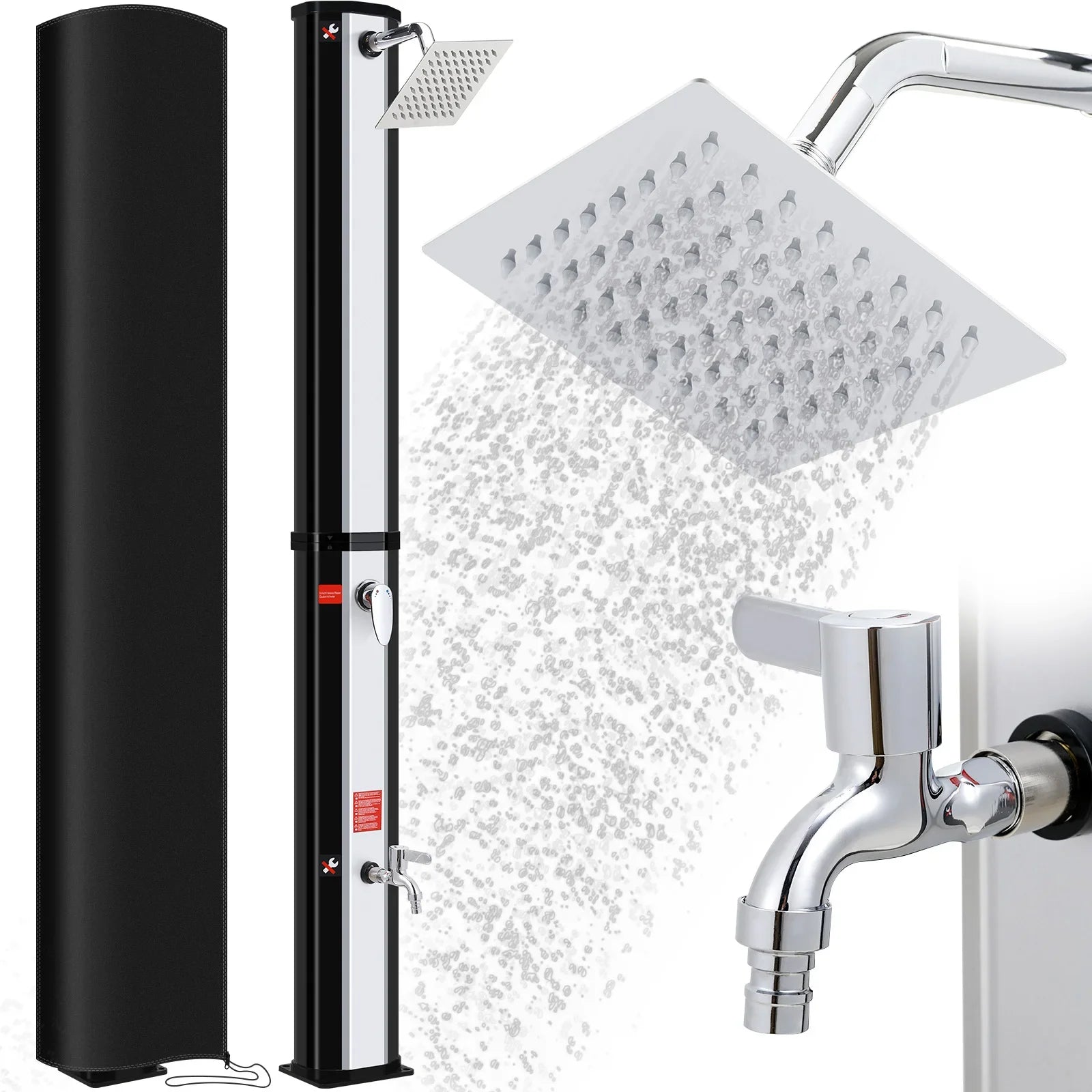 Douche Solaire de Jardin Colonne 35-60L