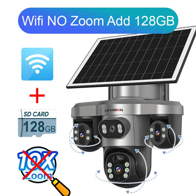 Caméra Solaire 4G Wifi PTZ Zoom 10X - vue 13