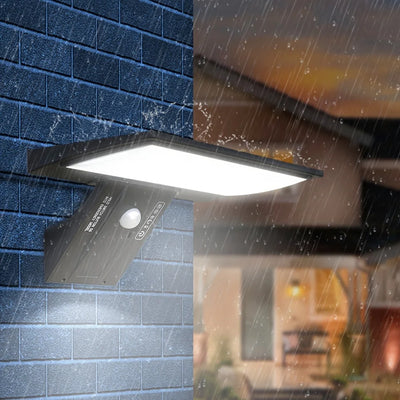 Applique Murale Solaire Extérieur Détecteur de Mouvement 90 LED