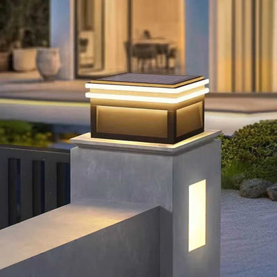 Lampe Solaire de Chapiteau Pilier Carrée - vue 5