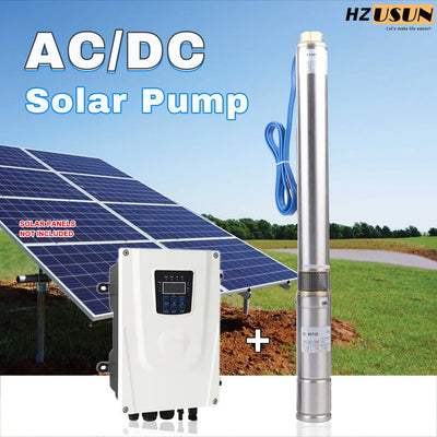 Pompe de Forage Solaire 1,5HP Kit Submersible