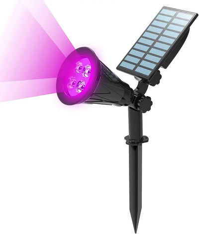 Lampe Solaire Paysage LED Lumière Noire IP65 Jardin