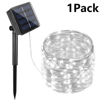 Guirlande Solaire Extérieur Puissante 7 à 32 m 300 LED