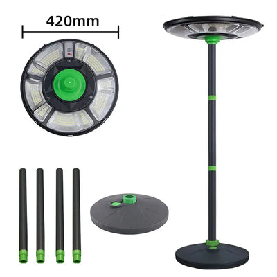 Lampadaire Solaire Portable Détecteur de Mouvement