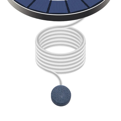 Aérateur Solaire Flottant pour Bassin avec Pierre à Bulles