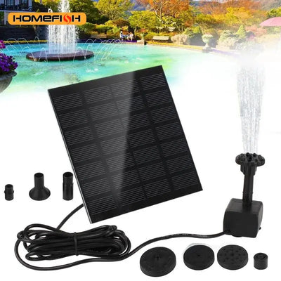 Mini Pompe Solaire de Fontaine 1,2W avec Panneau