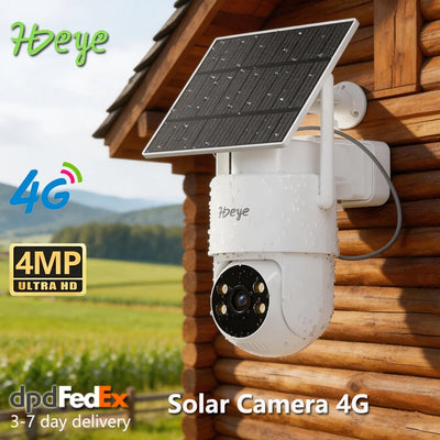 Caméra Solaire 4G Sans Fil Audio Bidirectionnel