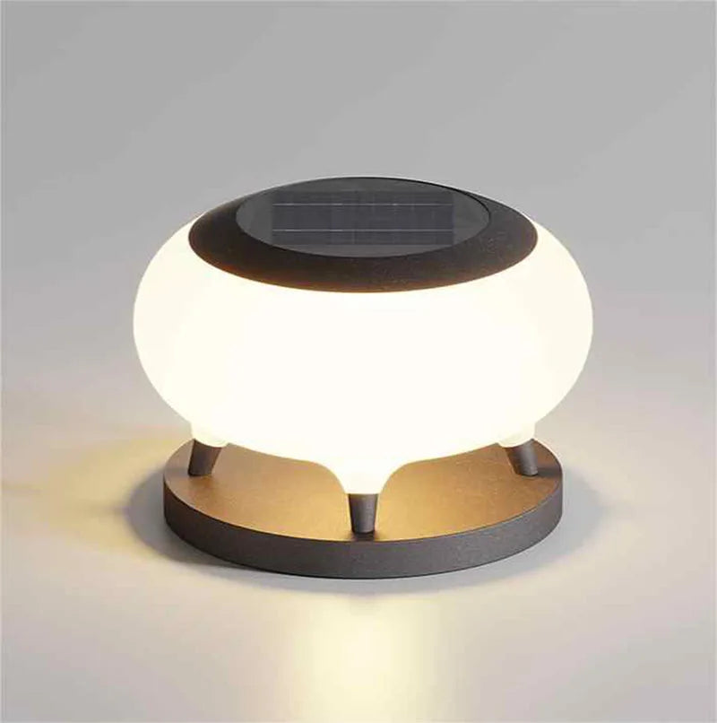 Borne Solaire de Clôture et Poteau Extérieure