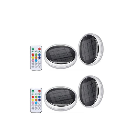 Lampe Solaire Piscine Flottante LED RGB avec Télécommande IP67