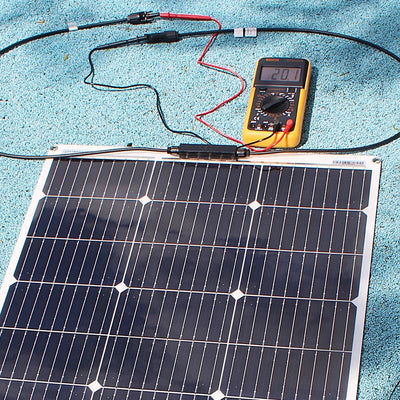 Panneau Solaire Flexible Monocristallin Étanche