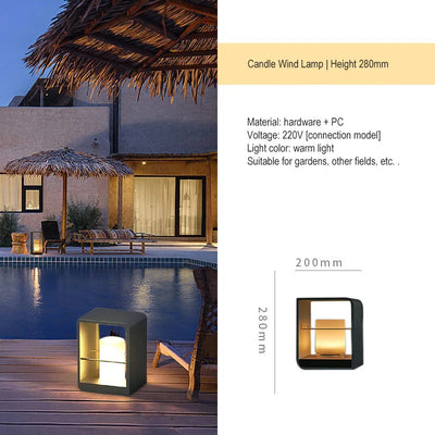 Lampadaire Solaire Exterieur Inox IP65