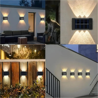 Applique Solaire Murale LED Étanche