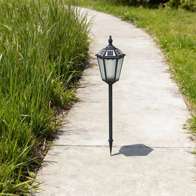 Borne Solaire de Pelouse Étanche pour Jardin