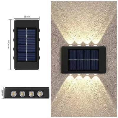 Applique Solaire Murale LED Étanche