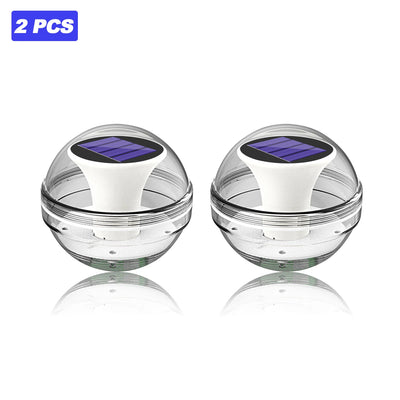 Lampe LED Solaire Flottante RVB IP65 Décoration Piscine Jacuzzi