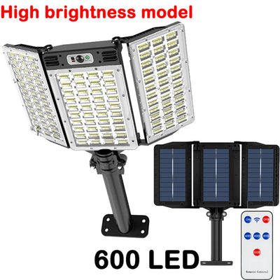 Lampe Solaire Murale Aluminium Capteur Mouvement Réverbère