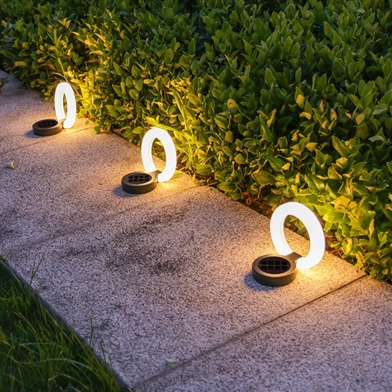 Spot Solaire Encastrable LED Étanche Jardin Allée Terrasse