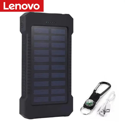 Power Bank Solaire 50000mAh Lampe de Poche
