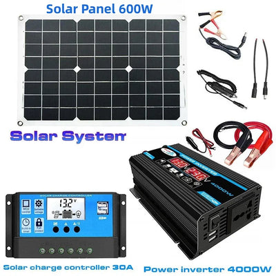 Kit Solaire Complet Onduleur 110V 220V - vue 9