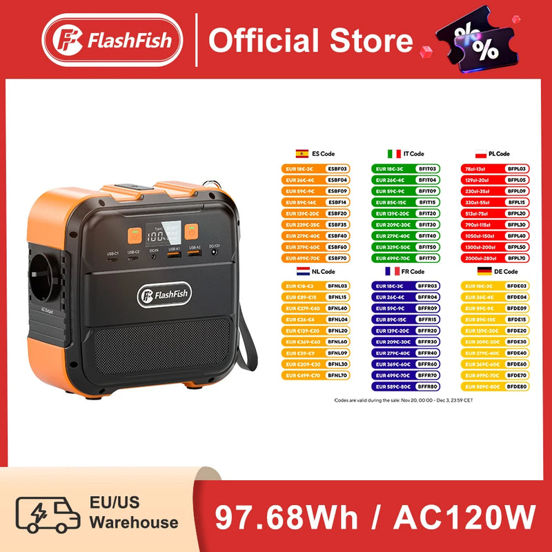 Générateur Solaire Portable 120W Mini Compact - vue 2