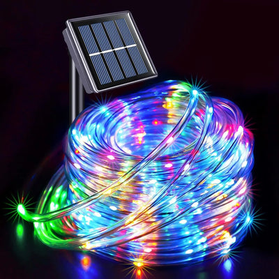 Guirlande Solaire Extérieur Tube Lumineux 32 m 300 LED