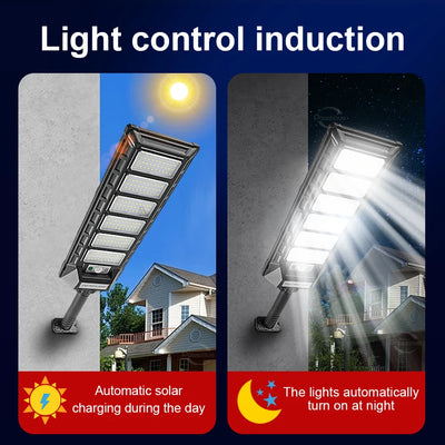 Lampe Solaire Murale Ultra Lumineuse 360 LED Capteur