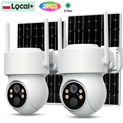 Caméra Solaire WiFi Extérieure PTZ